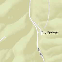 Big Springs Arizona Street Map