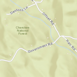 Offset Tennessee Street Map