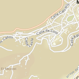 Mijas Street Map