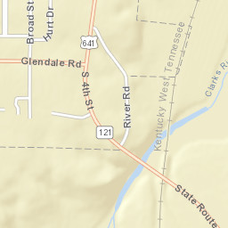 1752 KY-121 Murray KY 42071 Street Map