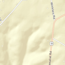 Spivey Tennessee Street Map
