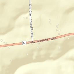 Cherry Crossroads Tennessee Street Map