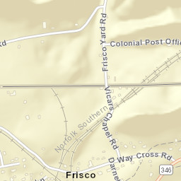 Frisco Tennessee Street Map