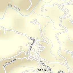Istán Street Map
