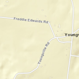Youngville Tennessee Street Map