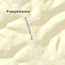 Pumpkintown Tennessee Street Map