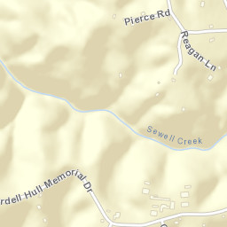 Bloomington Tennessee Street Map