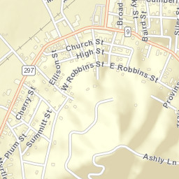 Jellico Tennessee Street Map