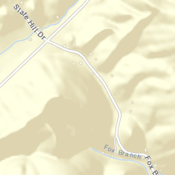 Fox Branch Tennessee Street Map