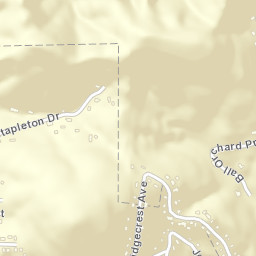 Skyview Estates Tennessee Street Map