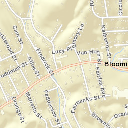 Kingsley Hills Tennessee Street Map