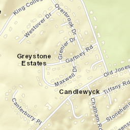 Graystone Estates Tennessee Street Map