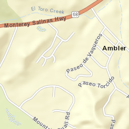 Ambler Park California Street Map