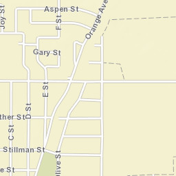 2721-2799 Orange Ave Selma CA Street Map