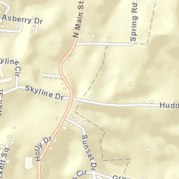 Byrdstown Tennessee Street Map