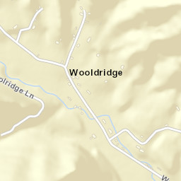 Wooldridge Tennessee Street Map