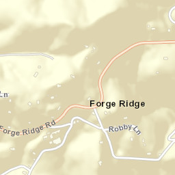 Forge Ridge Tennessee Street Map