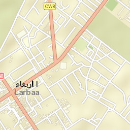 Larbaâ Street Map