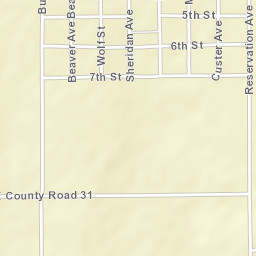 Reservation Fort Supply OK 73841 Street Map