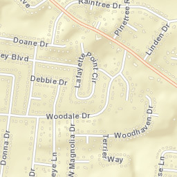 636-638 Lafayette Road Clarksville TN Street Map