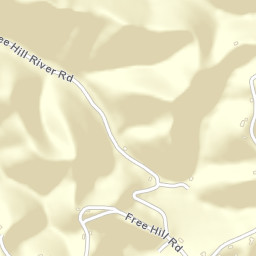 Free Hill Tennessee Street Map