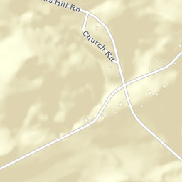 Alanthus Hill Tennessee Street Map