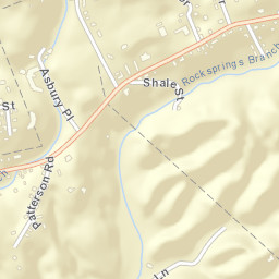 Darlington Heights Tennessee Street Map