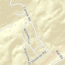 Maple Hill Tennessee Street Map