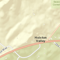 Holston Valley Tennessee Street Map