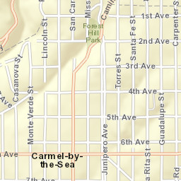  Carmel, CA 93923, US Street Map