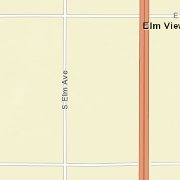 295-499 E Nebraska Ave Fresno CA Street Map