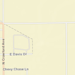 1227 E Nebraska Ave Dinuba California Street Map