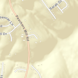 Johnson Heights Tennessee Street Map