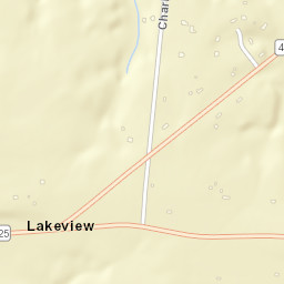 Hubertville Tennessee Street Map