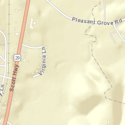 Winfield Tennessee Street Map