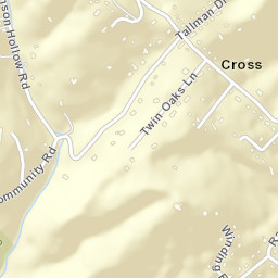 Cross Tennessee Street Map