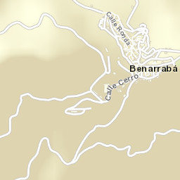 Benarrabá Street Map