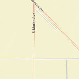 12520-12998 S Marks Ave Caruthers Street Map