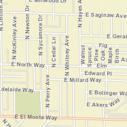 1489 E Akers Way Dinuba CA 93618 Street Map