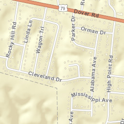 Boyd Acres Tennessee Street Map