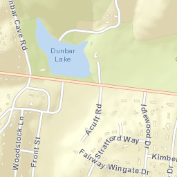 Wingate Tennessee Street Map