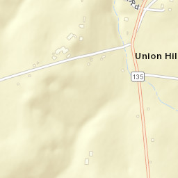 Union Hill Tennessee Street Map