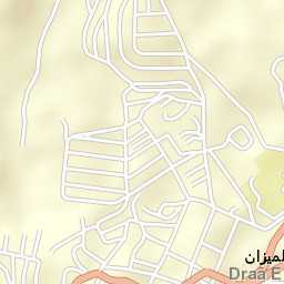 Draa el Mizan Street Map