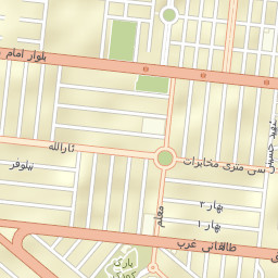 Sarakhs Street Map