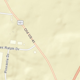 Mount Denson Tennessee Street Map