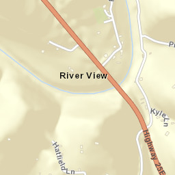 River View Tennessee Street Map