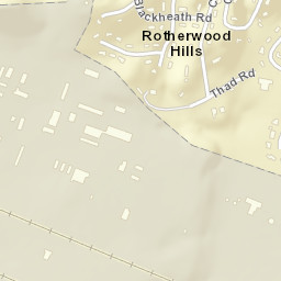 Rotherwood Hills Tennessee Street Map