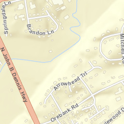 Fox Run Tennessee Street Map