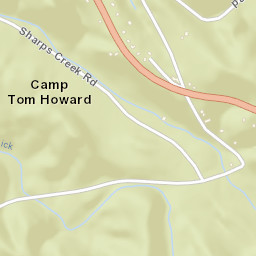 Camp Tom Howard Tennessee Street Map