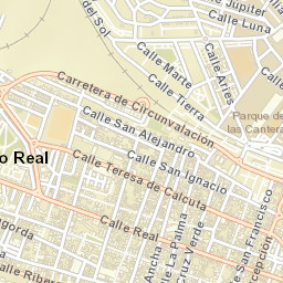 Puerto Real Street Map
